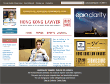 Tablet Screenshot of hk-lawyer.org